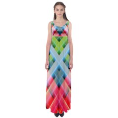 Graphics Colorful Colors Wallpaper Graphic Design Empire Waist Maxi Dress by Amaryn4rt