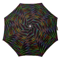 Texture Colorful Abstract Pattern Straight Umbrellas by Amaryn4rt