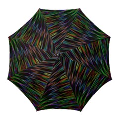 Texture Colorful Abstract Pattern Golf Umbrellas by Amaryn4rt