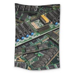 Computer Ram Tech Large Tapestry by Amaryn4rt