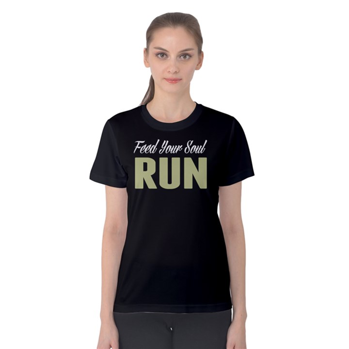 Feed your soul Run - Women s Cotton Tee