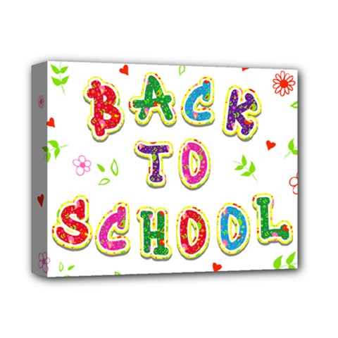 Back To School Deluxe Canvas 14  X 11  by Amaryn4rt