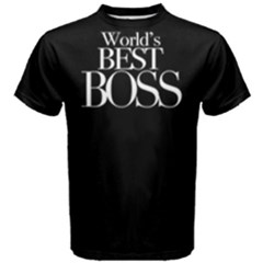 World s Best Boss - Men s Cotton Tee by FunnySaying