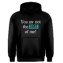 You are not the boss of me - Men s Pullover Hoodie View1