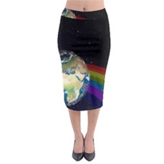 Earth Midi Pencil Skirt by boho