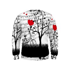 Love Song Kids  Sweatshirt by Valentinaart