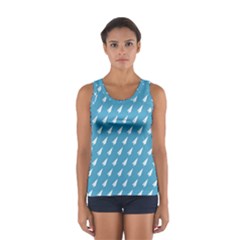 Air Pattern Women s Sport Tank Top  by Simbadda