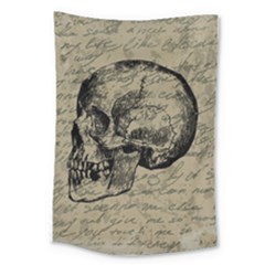 Skull Large Tapestry by Valentinaart