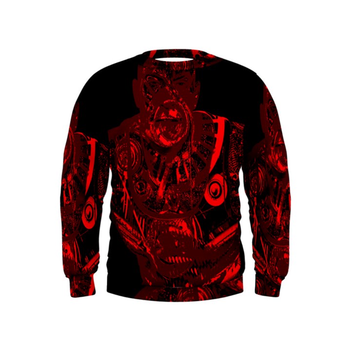 Warrior - red Kids  Sweatshirt