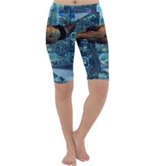 Urban Swimmers   Cropped Leggings  by Valentinaart