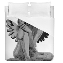 Stone Angel Duvet Cover (queen Size) by Valentinaart