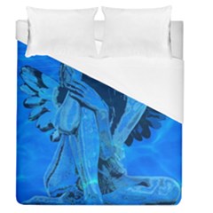 Underwater Angel Duvet Cover (queen Size) by Valentinaart