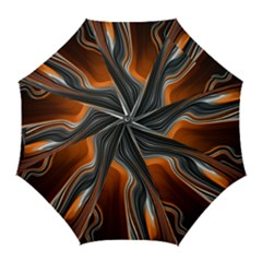 Fractal Structure Mathematics Golf Umbrellas by Simbadda