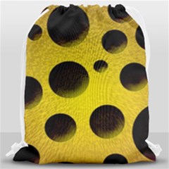 Background Design Random Balls Drawstring Bag (large) by Simbadda