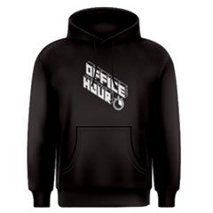 Black Office Hour Men s Pullover Hoodie by FunnySaying