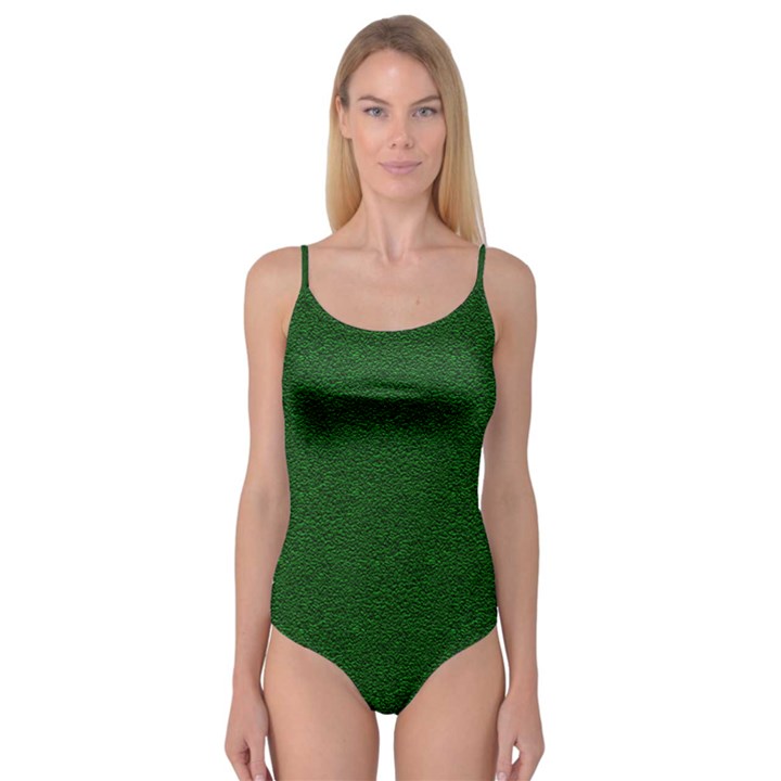 Texture Green Rush Easter Camisole Leotard 