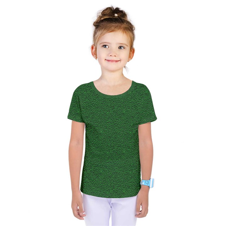 Texture Green Rush Easter Kids  One Piece Tee