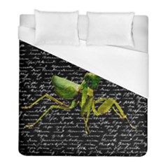 Mantis Duvet Cover (full/ Double Size) by Valentinaart