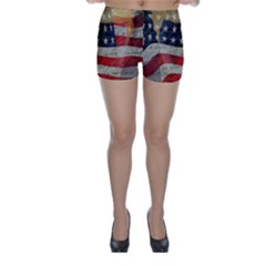 American President Skinny Shorts by Valentinaart