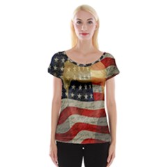 American President Women s Cap Sleeve Top by Valentinaart