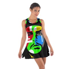 Che Guevara Cotton Racerback Dress by Valentinaart