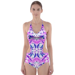 Bubblegum Dream Cut-out One Piece Swimsuit by AlmightyPsyche