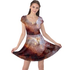 Carina Nebula Cap Sleeve Dresses by SpaceShop