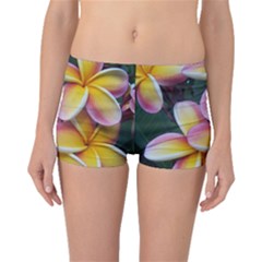 Premier Mix Flower Boyleg Bikini Bottoms by alohaA