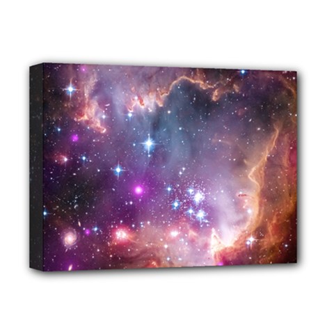 Small Magellanic Cloud Deluxe Canvas 16  X 12   by SpaceShop