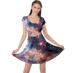 Celestial Fireworks Cap Sleeve Dresses by SpaceShop