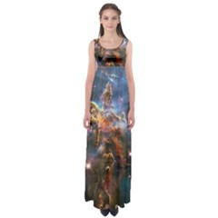 Pillar And Jets Empire Waist Maxi Dress by SpaceShop