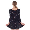 Extreme Deep Field Long Sleeve Velvet Skater Dress View2