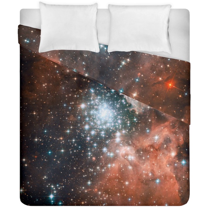 Star Cluster Duvet Cover Double Side (California King Size)