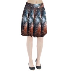 Star Cluster Pleated Skirt by SpaceShop