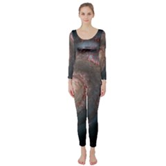 Whirlpool Galaxy And Companion Long Sleeve Catsuit by SpaceShop