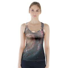 Whirlpool Galaxy And Companion Racer Back Sports Top by SpaceShop