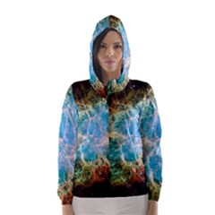 Crab Nebula Hooded Wind Breaker (women) by SpaceShop