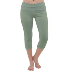 Mardi Gras  Capri Yoga Leggings by PhotoNOLA