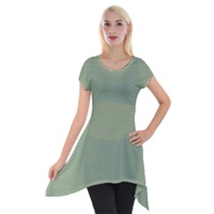 Mardi Gras  Short Sleeve Side Drop Tunic by PhotoNOLA