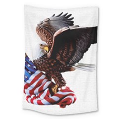 Independence Day United States Large Tapestry by Simbadda