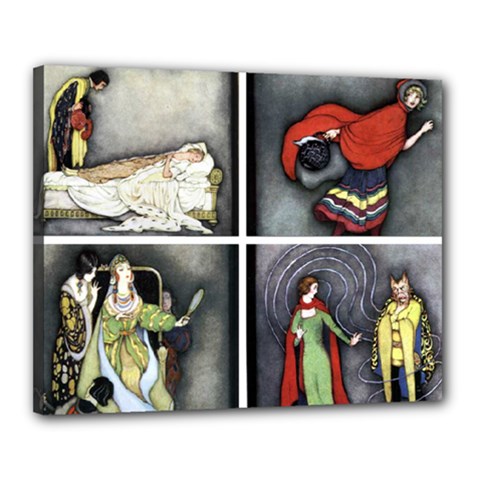 Fairy Tales Canvas 20  X 16  by athenastemple