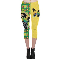 Bob Capri Leggings  by alohaA