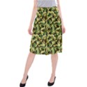 Camo Woodland Midi Beach Skirt View1