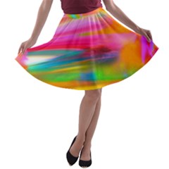 Abstract Illustration Nameless Fantasy A-line Skater Skirt by Amaryn4rt