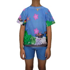 My Tank! Kids  Short Sleeve Swimwear by ScoobyAnthmall