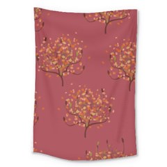 Beautiful Tree Background Pattern Large Tapestry by Simbadda