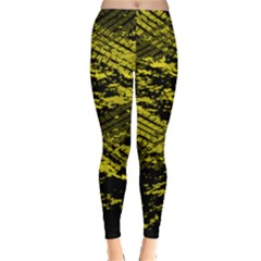 Love Ride Bike Fitness Leggings  by PattyVilleDesigns