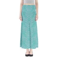 Mint Aztec Maxi Skirt by CoolDesigns