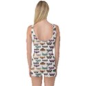 Colorful Pattern With Colored Cats Women s One Piece Swimsuit View2