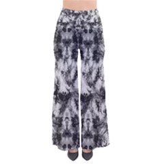 White Tie Dye 2 Chic Palazzo Pants by CoolDesigns